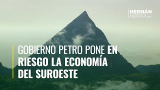 Petro por medio del MinAgricultura⁩ quiere DESTRUIR la vocación económica del SUROESTE DE ANTIOQUIA [upl. by Mylander]