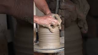 Art of Making Clay Pottery craft [upl. by Idak]