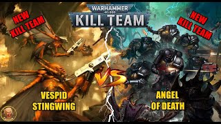 Vespid Stingwings vs Angel Of Death new kill team 2024 [upl. by Roberta966]