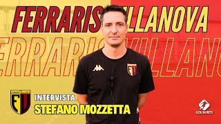 Intervista a mister STEFANO MOZZETTA del FERRARIS VILLANOVA [upl. by Yrailih]