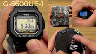 Casio GSHOCK G5600UE1  Unboxing and Review [upl. by Assyn436]