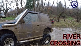 Suzuki Vitara  River crossing [upl. by Ahsyat281]