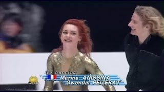 Marina Anissina and Gwendal Peizerat  Flamenco TV5 [upl. by Dez]