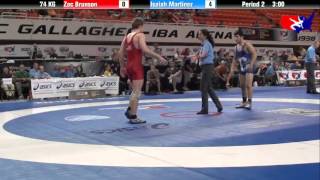 Zac Brunson vs Isaiah Martinez [upl. by Alemaj]