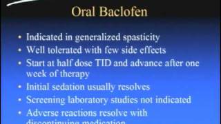 Spasticity Conference  Part 2 of 4  Dr Samuel Rosenfeld [upl. by Worth]