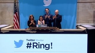 Twitter IPO The opening bell [upl. by Marijo]