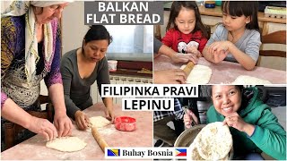 Kako napraviti Lepine  How to make the Balkan flat bread Lepina  Sobrang soft at ang sarap [upl. by Ivor]