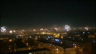 Revelion 2024 Focuri de artificii în cartierele din Ploiești [upl. by Noletta]