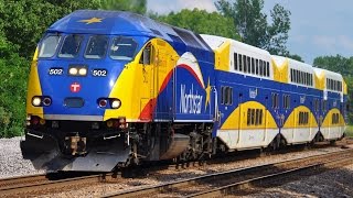 Northstar Commuter Train Minneapolis Minnesota [upl. by Hausner]