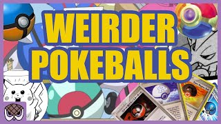 Weird Pokeballs from Outside the Main Games [upl. by Averir]