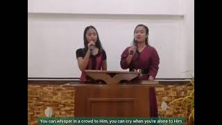 God Answers Prayer  Fundamental Baptist Church  Duet by Nica and Glenda [upl. by Iral566]