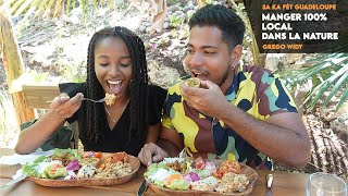 GUADELOUPE VLOG 22  LA CUISINE ITAL VÉGÉTAL DES RASTAFARI  LE RESTO LE PLUS CACHÉ DE GUADELOUPE [upl. by Iinde909]