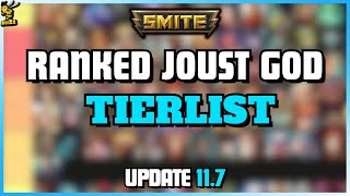 Ranked Joust Tierlist Update 117  Smite [upl. by Isman]