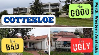 COTTESLOE  2nd MOST Expensive Suburb in Perth Western Australia [upl. by Egdirdle]