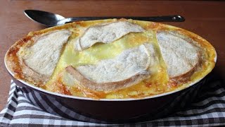 Tartiflette Recipe  French Potato Bacon and Cheese Casserole [upl. by Aicilak]