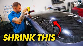 Model 3 Full Size Rear Windshield Tint  A Day In The Life  S5  E9 [upl. by Ayhtak624]