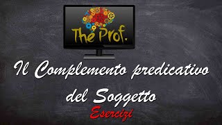 Complemento predicativo del soggetto esercizi [upl. by Isteb]