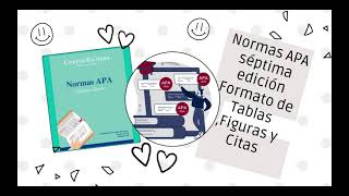 Normas APA Séptima Edición Formato Figuras  Tablas y Citas [upl. by Cartie64]