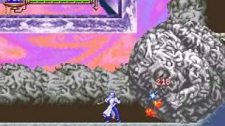 Castlevania Aria of Sorrow Boss 8  Legion glitch  no damage no abilities [upl. by Ancier]