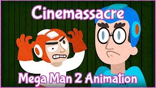 Cinemassacre animated  Mega Man 2  EVERYTHINGS A SKULL [upl. by Lakin]