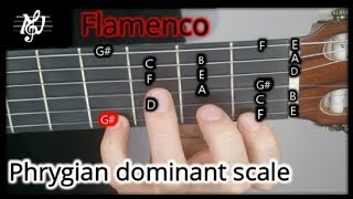 Flamenco scale  Phrygian dominant [upl. by Aytak]