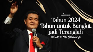 Ibadah Online 1 Januari 2024  Pdt DR Ir Niko Njotorahardjo [upl. by Jovita]