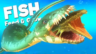 Playing As The NEW DEADLY STYXOSAURUS  Feed And Grow Fish [upl. by Lothario739]