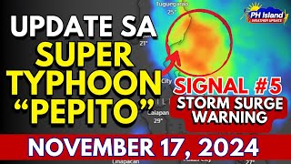 Lagay Ng Panahon Bukas Nov 17 2024  Weather Forecast  Pagasa Weather Update Today [upl. by Fey]