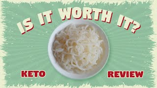 IS IT WORTH IT  Shirataki Noodles 白滝  Keto Review [upl. by Niliak]