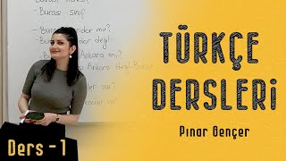 YABANCILAR İÇİN TÜRKÇE DERSLERİ A1  1ÜNİTE [upl. by Eirrol]