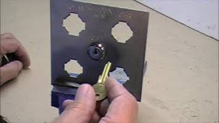 06 01 Course 6 Part 1  Key Impressioning Key Machines and Duplicating Keys [upl. by Henryson883]