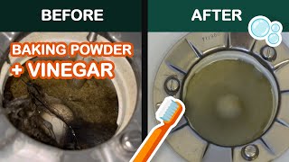 How To Clean Your Shower Drain With Baking Powder and Vinegar quick amp easy [upl. by Karola]