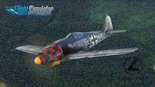 FlyingIron Simulations Fw 190 A8  First Aerobatic Display  Microsoft Flight Simulator [upl. by Mapel]