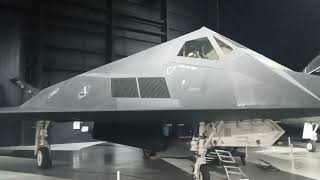 Stealth fighter jet walk around F117A Nighthawk [upl. by Gwenny124]