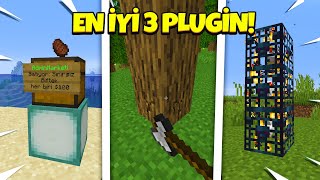 MİNECRAFT EN İYİ 3 SURVİVAL PLUGİNİ [upl. by Ettore]