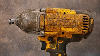 Cordless Impact Wrench Restoration DeWALT DCF 897 [upl. by Cirdet747]