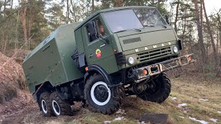 КАМАЗ 4310 im Gelände 6x6 Offroad V8 Diesel 2021 [upl. by Nolte876]