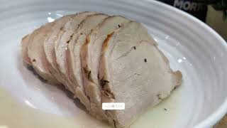 How to cook pork loin roast in the oven  Easy weeknight recipe pork porkloin [upl. by Inoek]