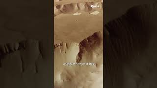 Mars vast system of deep and steep valleys 🔴 shorts [upl. by Drape]