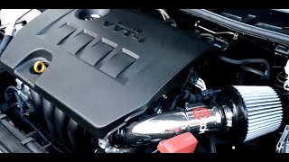 2011 Toyota Corolla S Takeda Intake [upl. by Lelah]