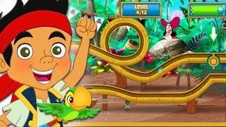 Jakes Pirate Marble Raceway  Jake and the Neverland Pirates online game for kids [upl. by Kabab504]