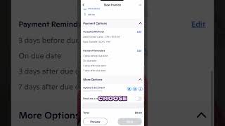 CREATE AN INVOICE USING NOVO BANK IN 60 SECONDS 😎 shorts novobank invoice howto onlinebanking [upl. by Sipple240]