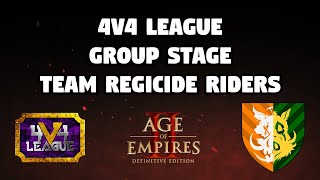 Akkal 4v4 league  div 4  Group stage  vs Team Regicide Riders [upl. by Naashar567]