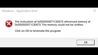 Fix Adobe Reader DC instruction at referenced memory could not be written Error in Windows 11 [upl. by Llecrup]