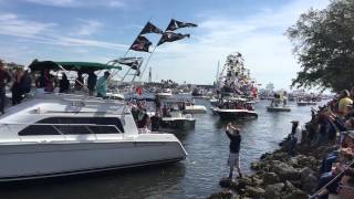 Tampa Gasparilla Invasion 2015 [upl. by Yeslah]