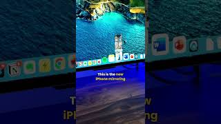 How to Use iPhone Mirroring on Mac  iOS 18 amp macOS 15 shorts [upl. by Dupin]