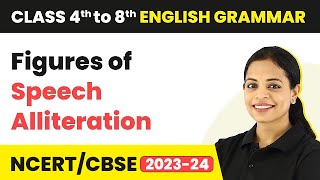 Figures of Speech Alliteration  Figures of Speech in English Grammar  Class 4 to 8 English Grammar [upl. by Alya]