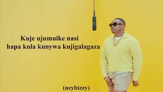 Otile Brown  Wasted lyrics video [upl. by Columbine]