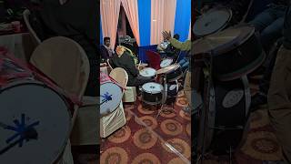 Wedding Band With Drum  wedding drummer weddingvideo [upl. by Anecuza813]