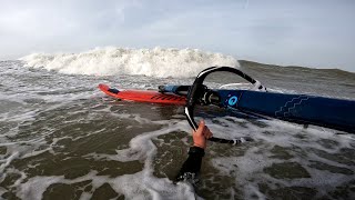 Wijk aan Zee 28 december 2023 storm Gerrit [upl. by Irrabaj]